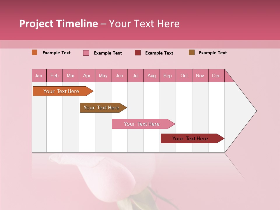 Anniversary Blossom Human PowerPoint Template