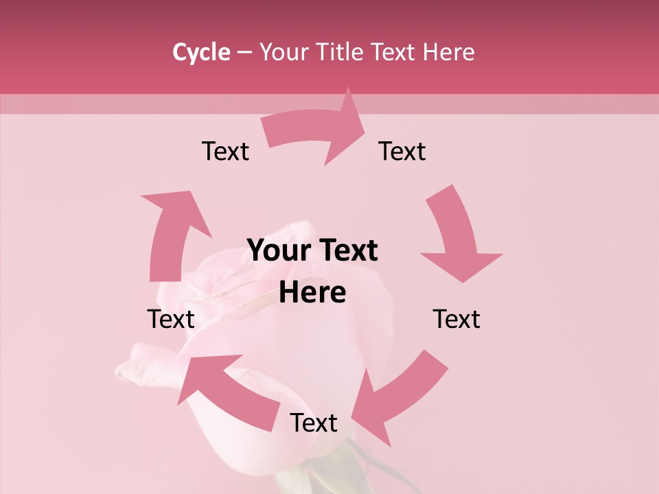 Anniversary Blossom Human PowerPoint Template