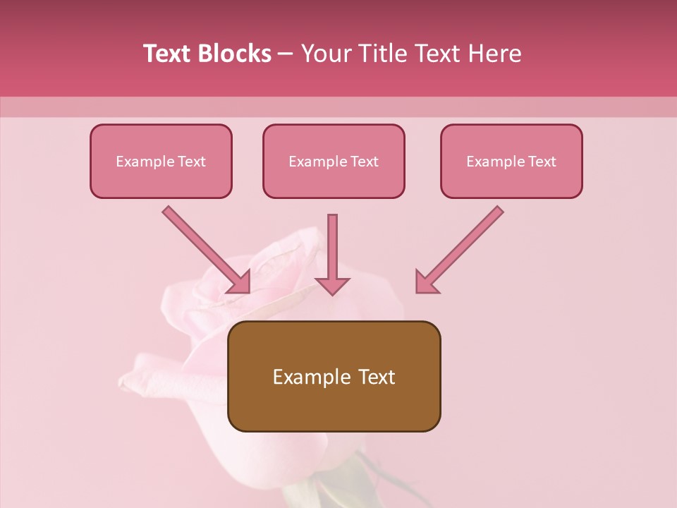 Anniversary Blossom Human PowerPoint Template