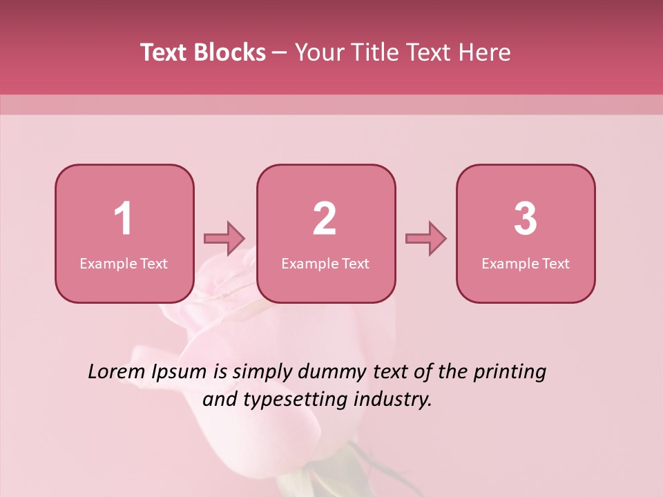 Anniversary Blossom Human PowerPoint Template