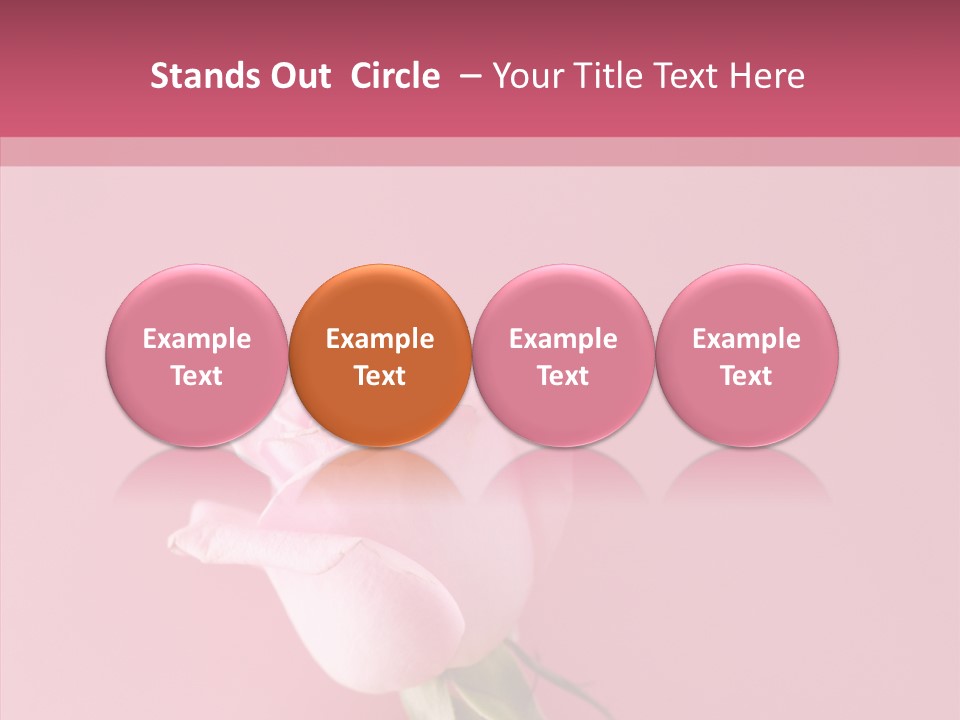 Anniversary Blossom Human PowerPoint Template