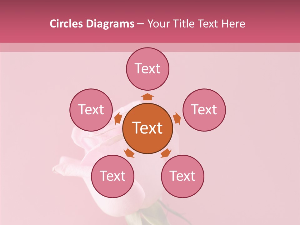 Anniversary Blossom Human PowerPoint Template