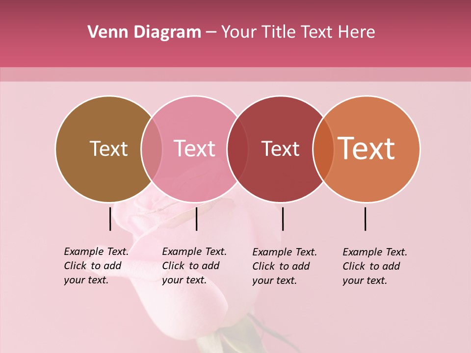 Anniversary Blossom Human PowerPoint Template