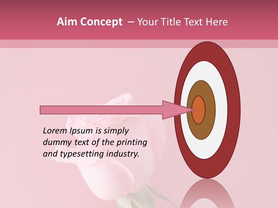 Anniversary Blossom Human PowerPoint Template