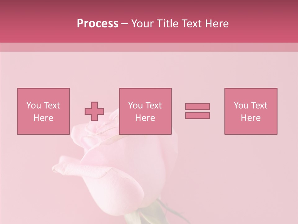 Anniversary Blossom Human PowerPoint Template