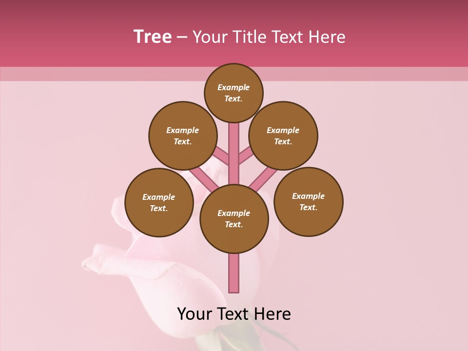 Anniversary Blossom Human PowerPoint Template