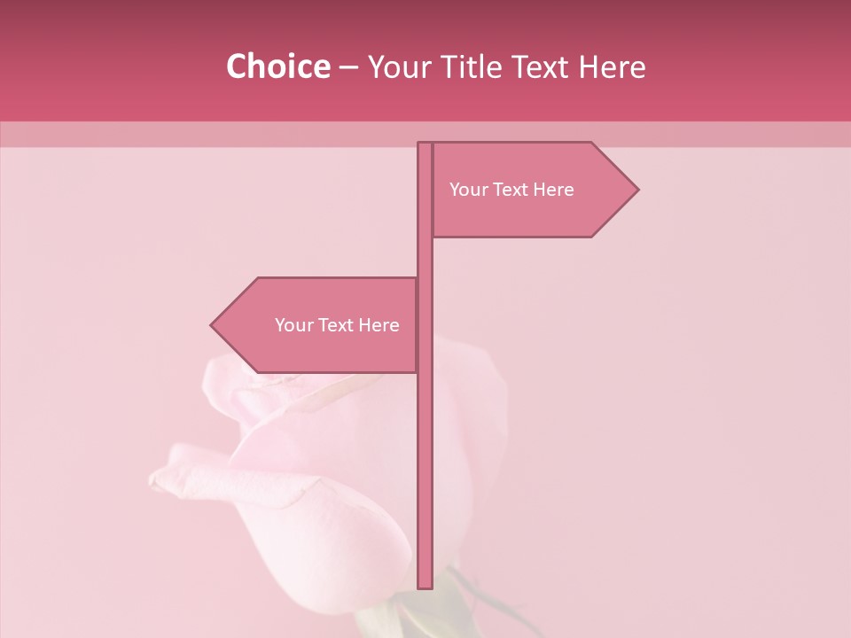 Anniversary Blossom Human PowerPoint Template