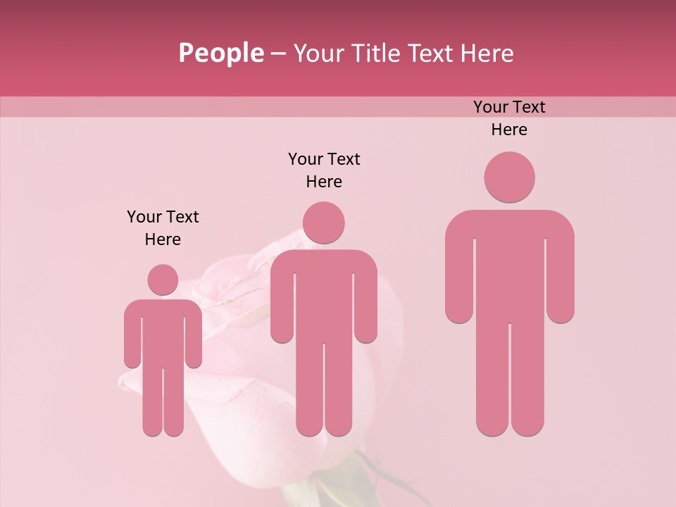 Anniversary Blossom Human PowerPoint Template