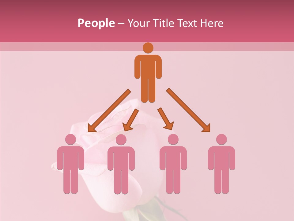 Anniversary Blossom Human PowerPoint Template