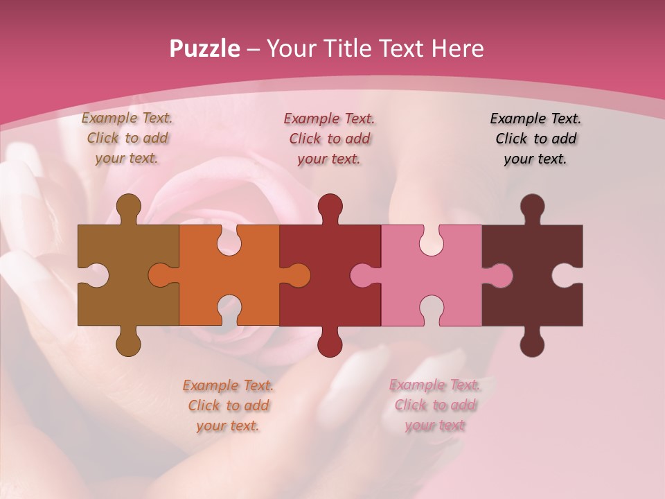 Holding Soft Gift PowerPoint Template