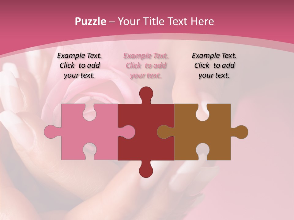 Holding Soft Gift PowerPoint Template