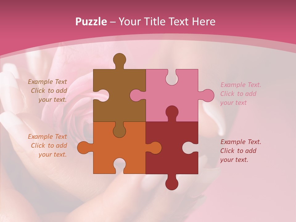 Holding Soft Gift PowerPoint Template