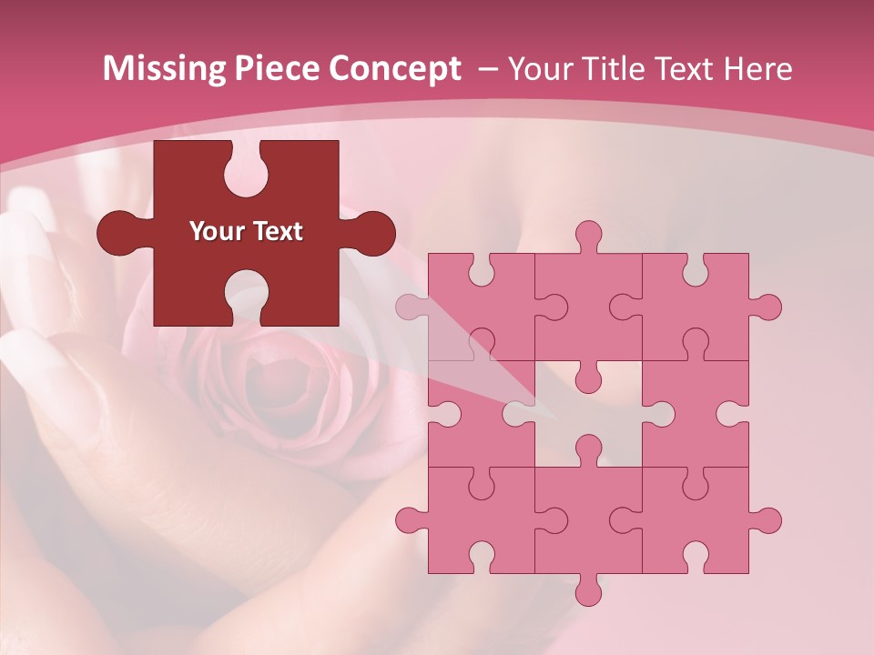 Holding Soft Gift PowerPoint Template