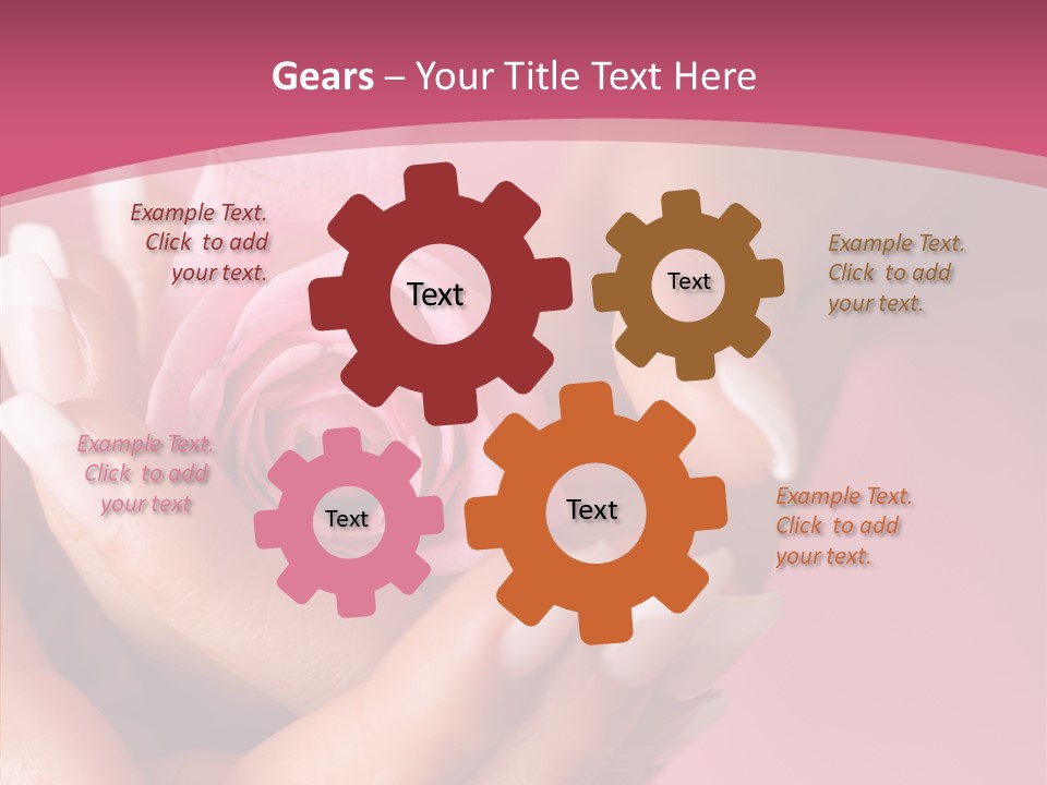 Holding Soft Gift PowerPoint Template
