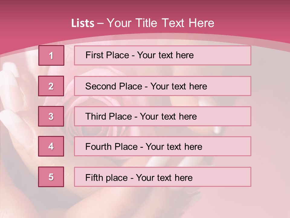 Holding Soft Gift PowerPoint Template