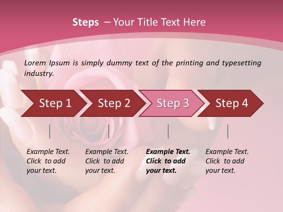 Holding Soft Gift PowerPoint Template