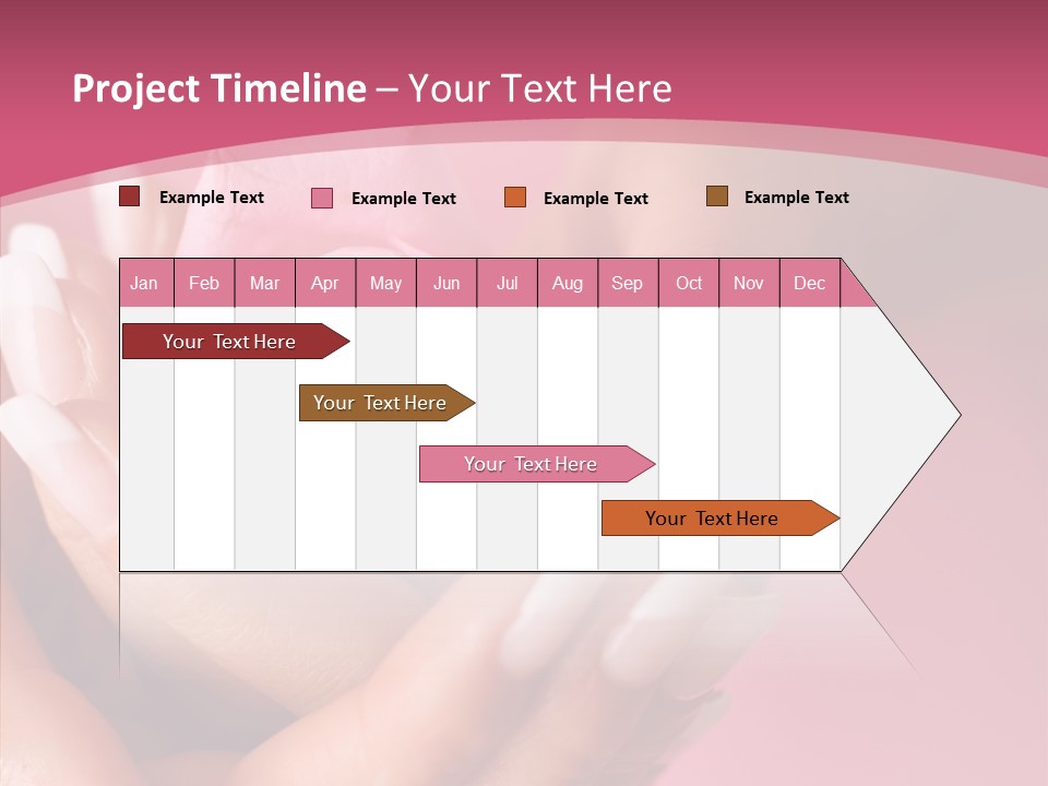 Holding Soft Gift PowerPoint Template