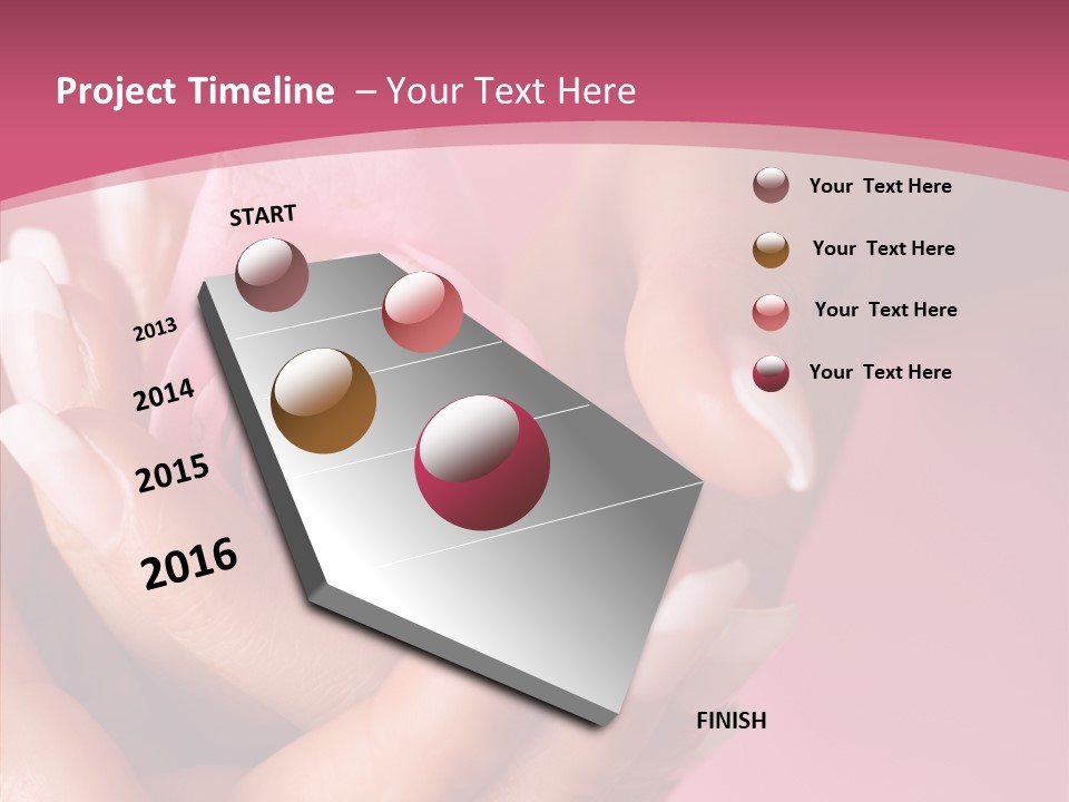 Holding Soft Gift PowerPoint Template