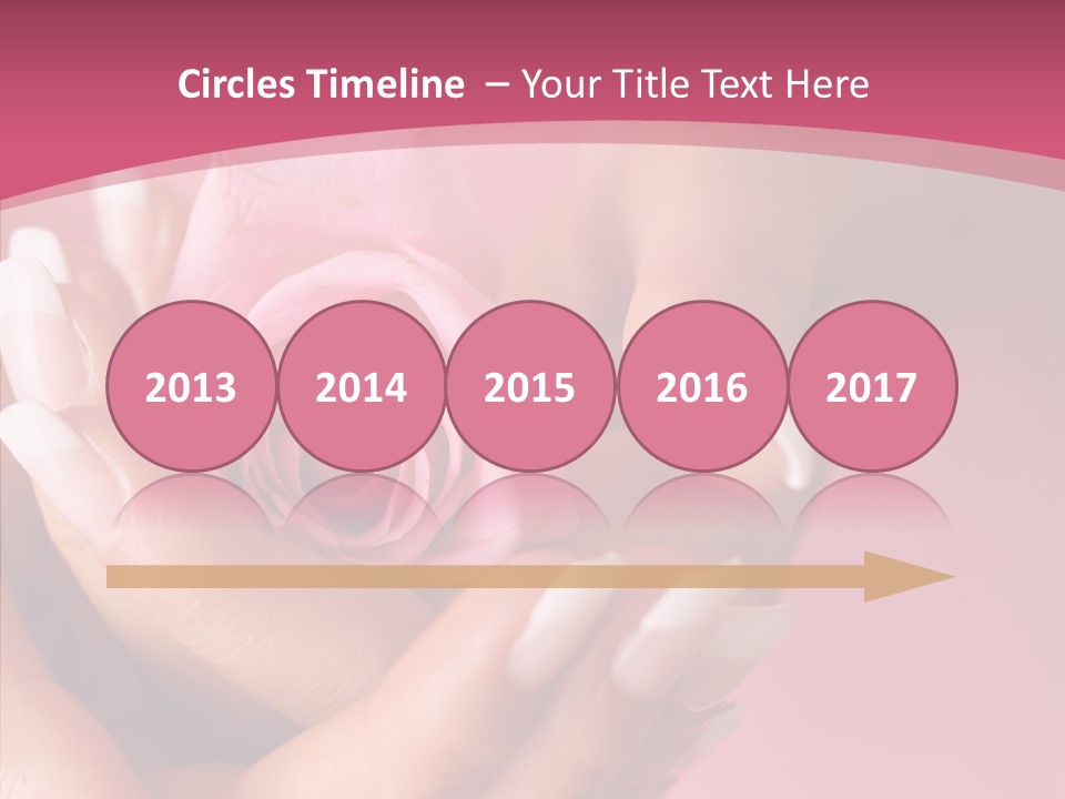 Holding Soft Gift PowerPoint Template