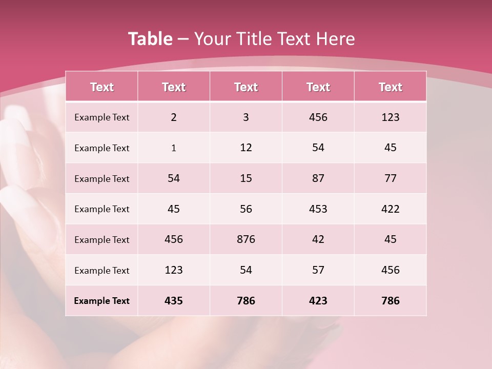 Holding Soft Gift PowerPoint Template