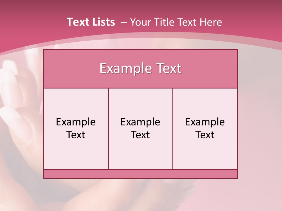 Holding Soft Gift PowerPoint Template