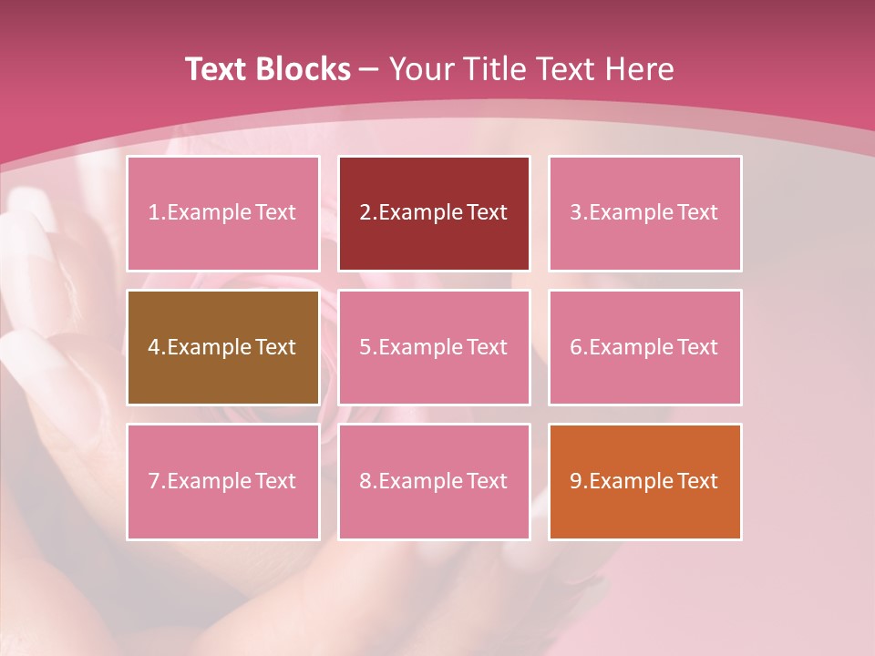 Holding Soft Gift PowerPoint Template