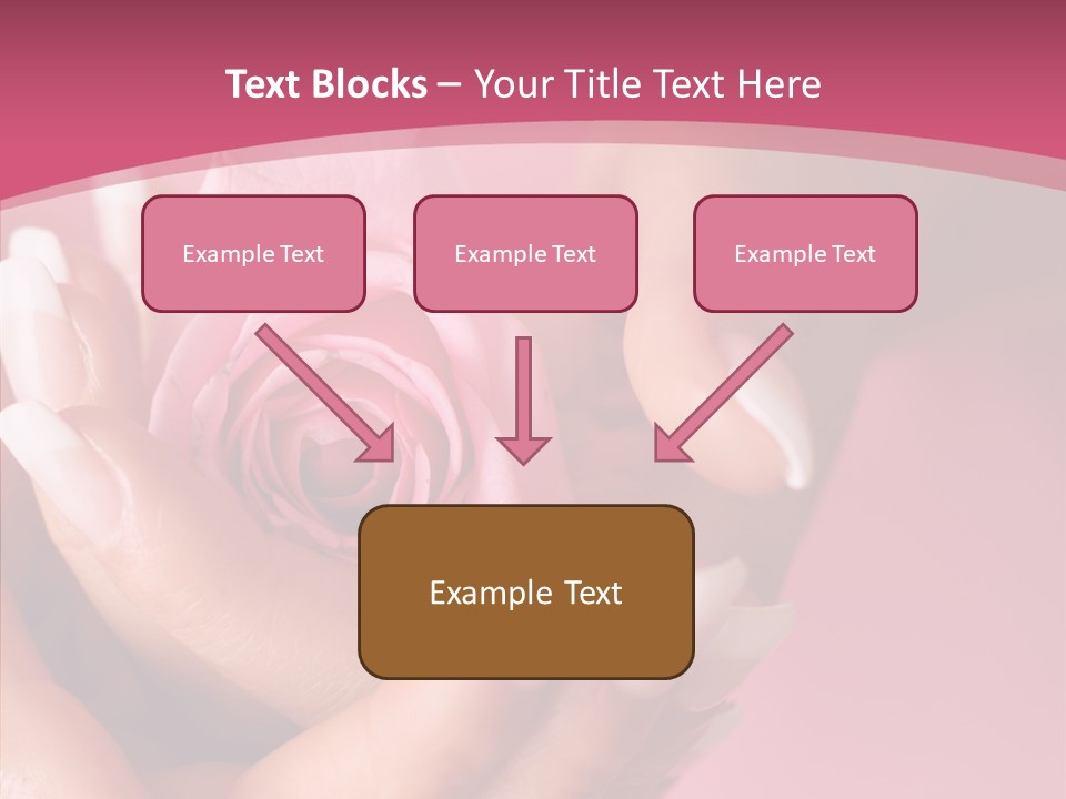 Holding Soft Gift PowerPoint Template