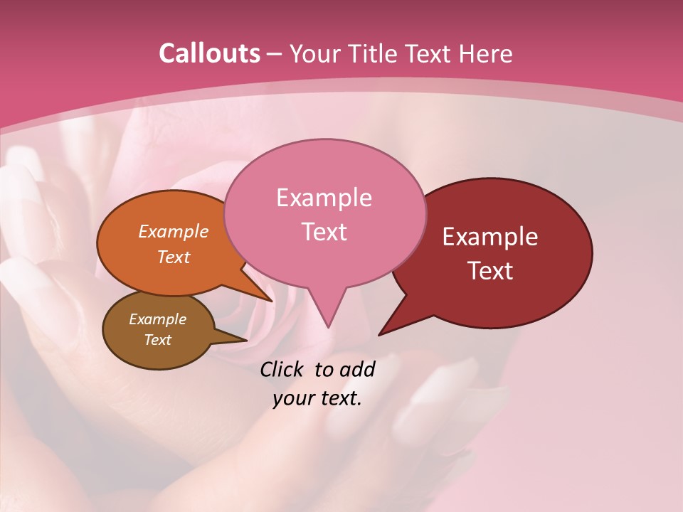 Holding Soft Gift PowerPoint Template