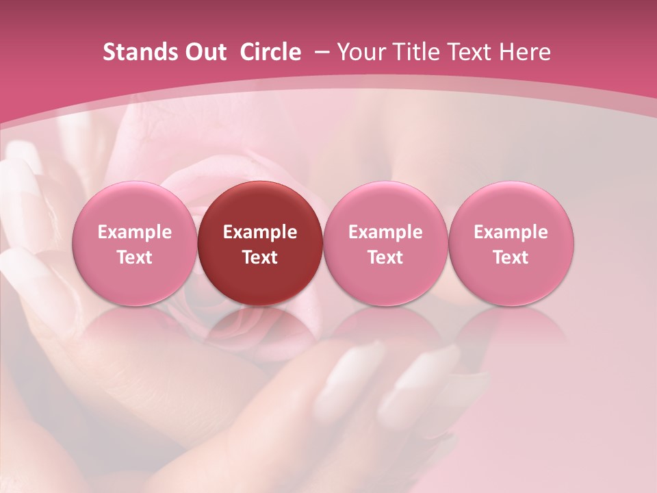 Holding Soft Gift PowerPoint Template