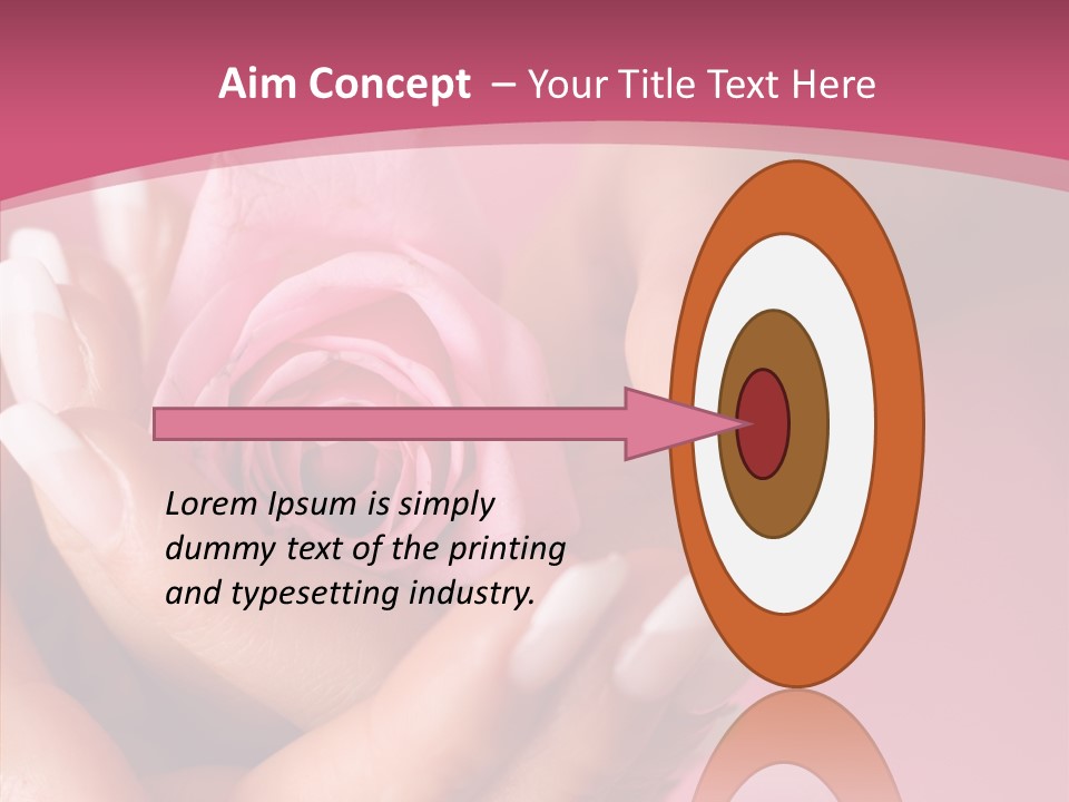 Holding Soft Gift PowerPoint Template