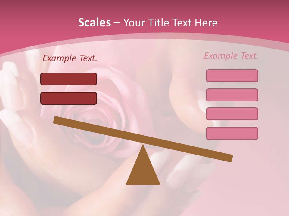 Holding Soft Gift PowerPoint Template