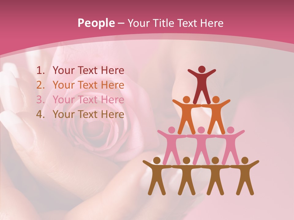 Holding Soft Gift PowerPoint Template