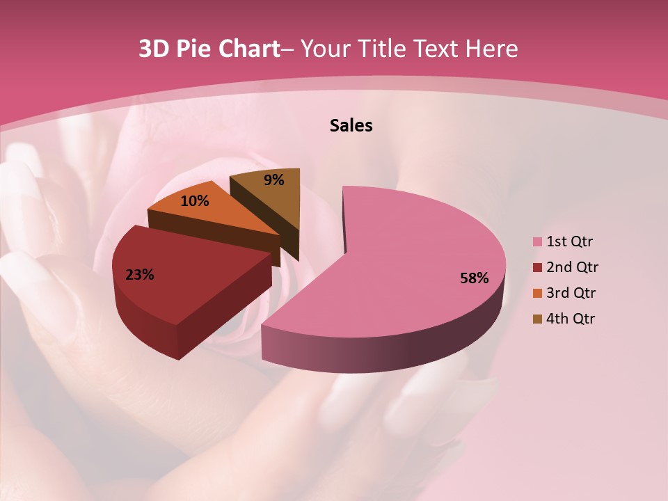 Holding Soft Gift PowerPoint Template