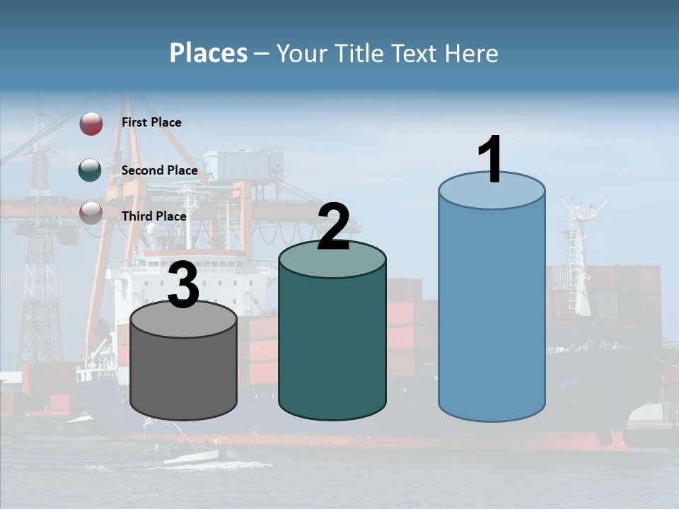 Trade Carrier Discharge PowerPoint Template