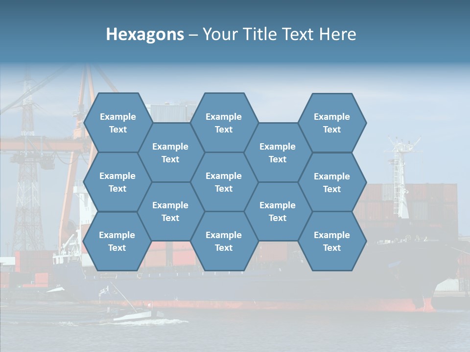 Trade Carrier Discharge PowerPoint Template