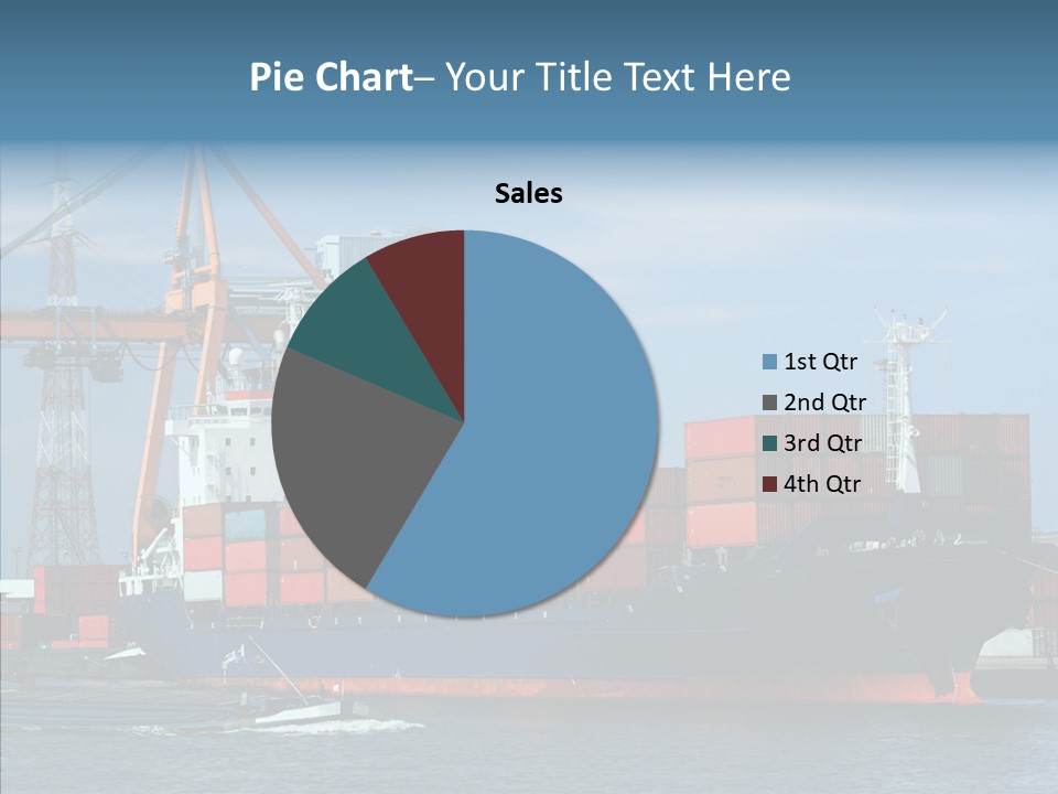 Trade Carrier Discharge PowerPoint Template
