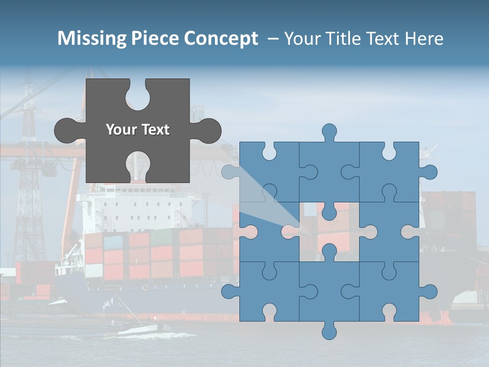 Trade Carrier Discharge PowerPoint Template