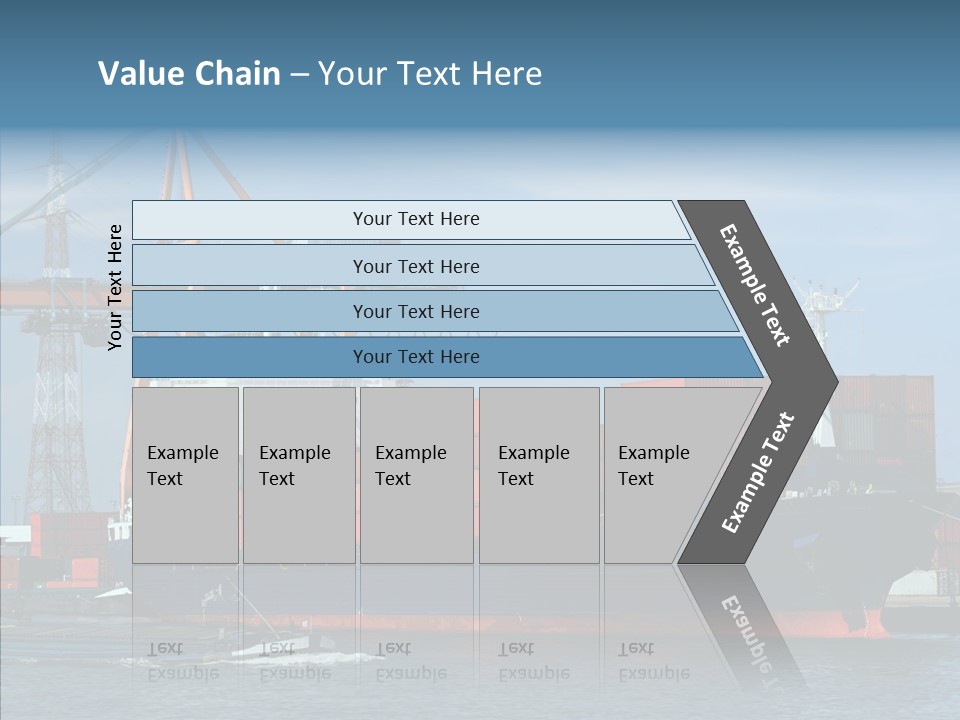 Trade Carrier Discharge PowerPoint Template