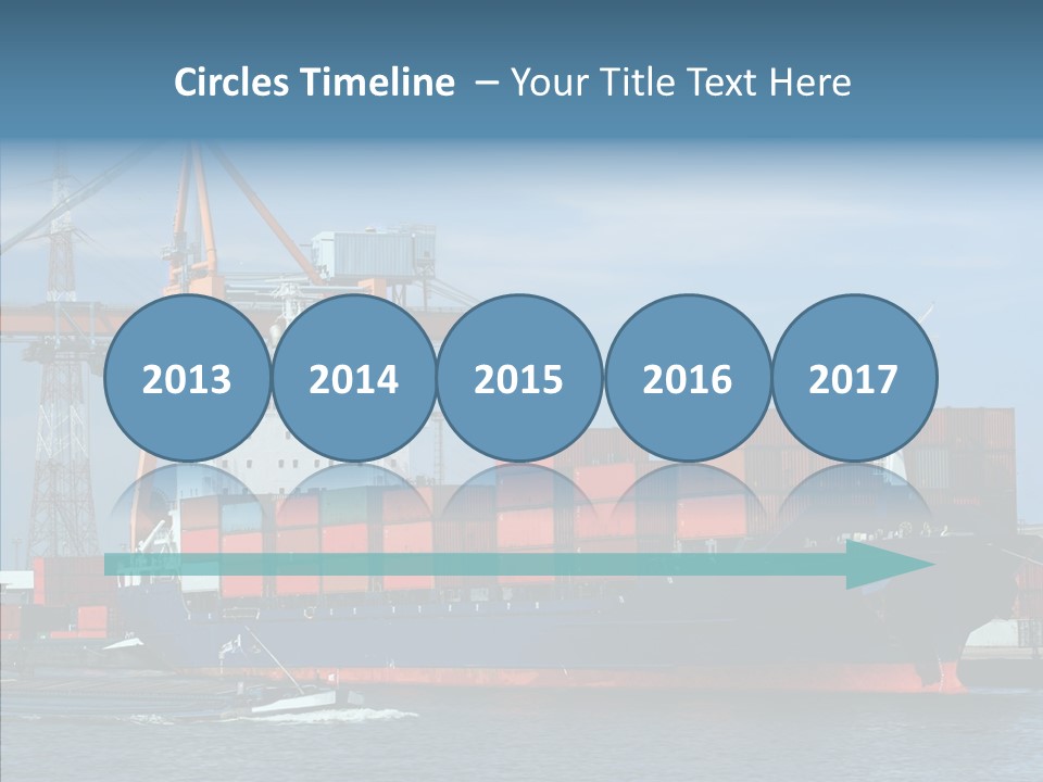 Trade Carrier Discharge PowerPoint Template