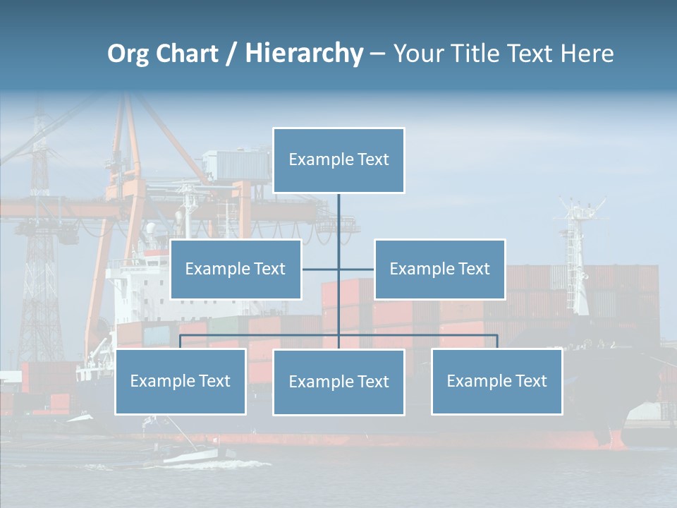 Trade Carrier Discharge PowerPoint Template