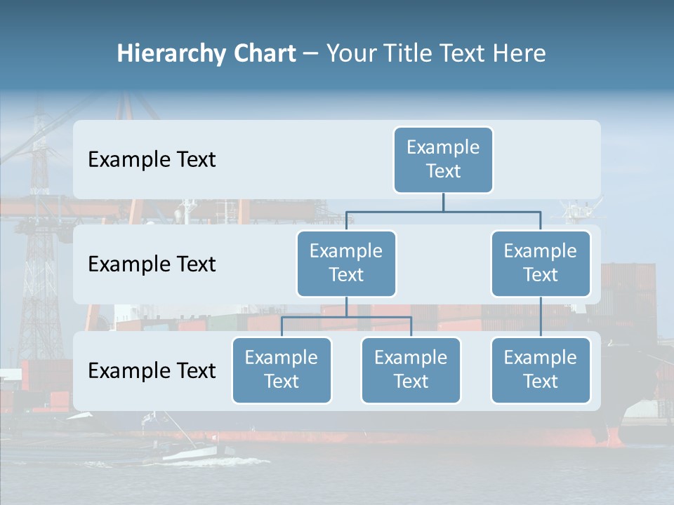 Trade Carrier Discharge PowerPoint Template