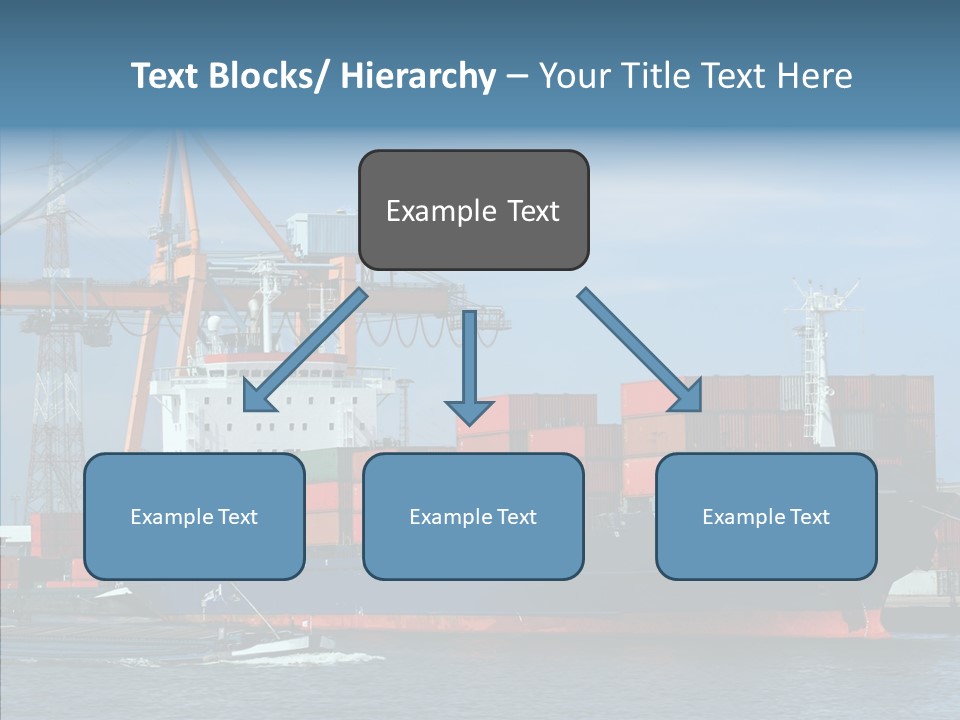Trade Carrier Discharge PowerPoint Template