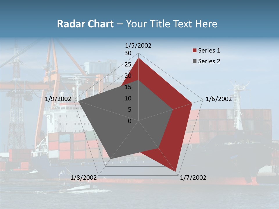 Trade Carrier Discharge PowerPoint Template