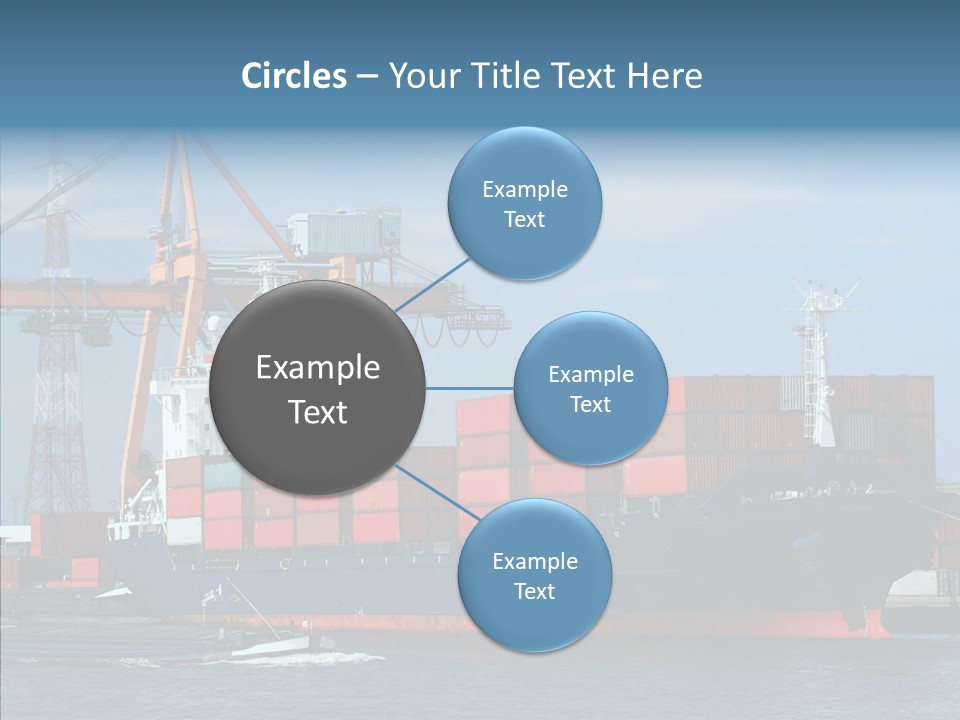 Trade Carrier Discharge PowerPoint Template