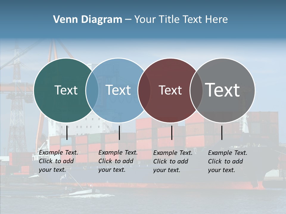 Trade Carrier Discharge PowerPoint Template