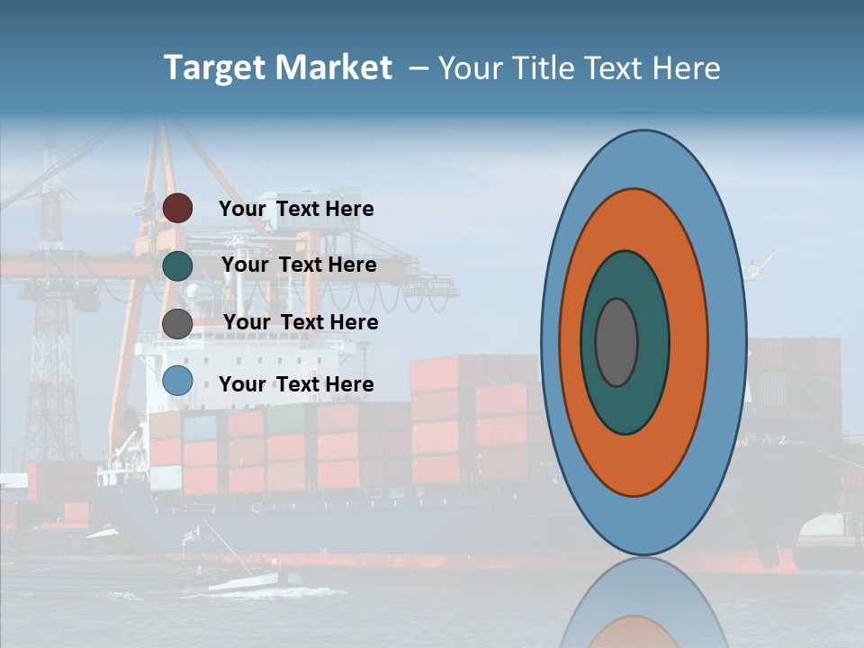 Trade Carrier Discharge PowerPoint Template