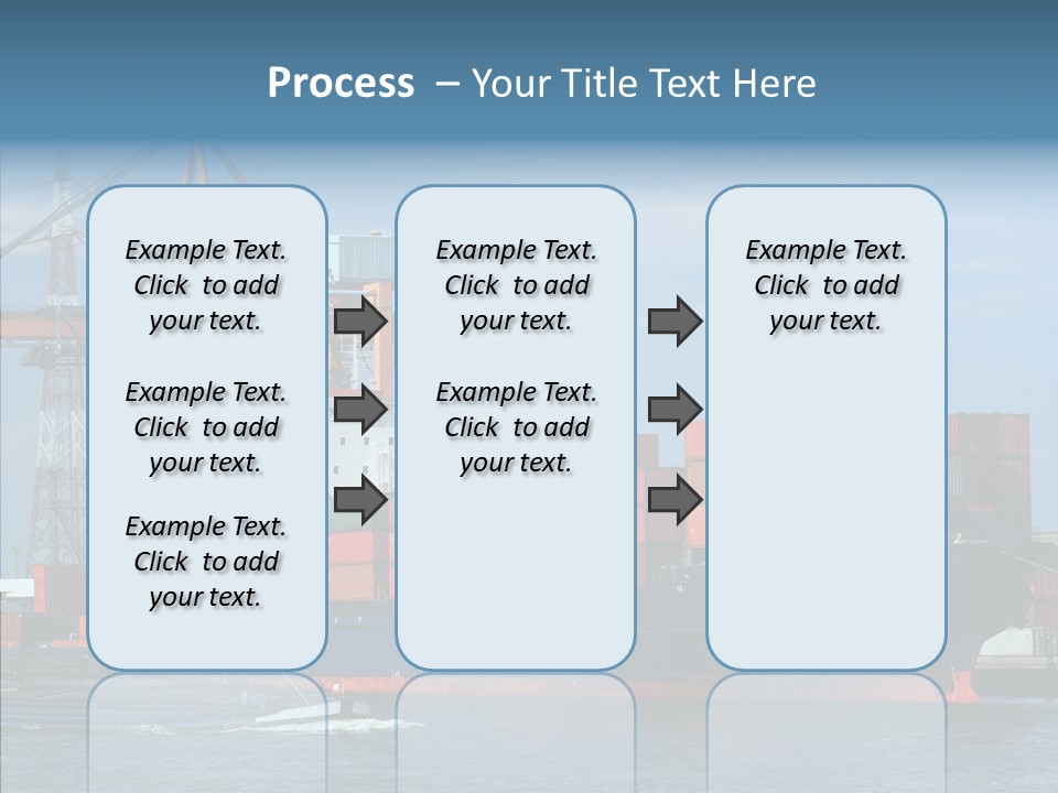 Trade Carrier Discharge PowerPoint Template