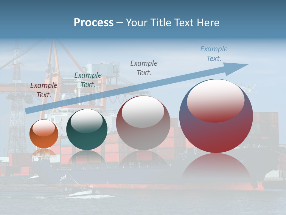 Trade Carrier Discharge PowerPoint Template
