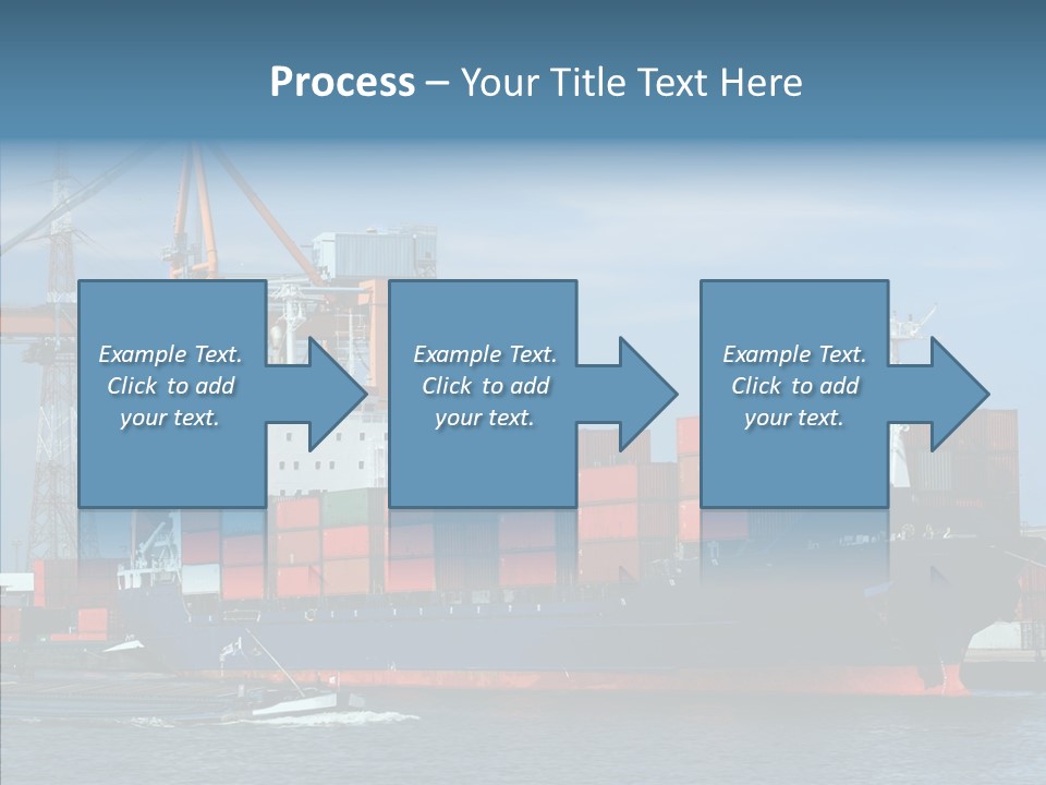 Trade Carrier Discharge PowerPoint Template