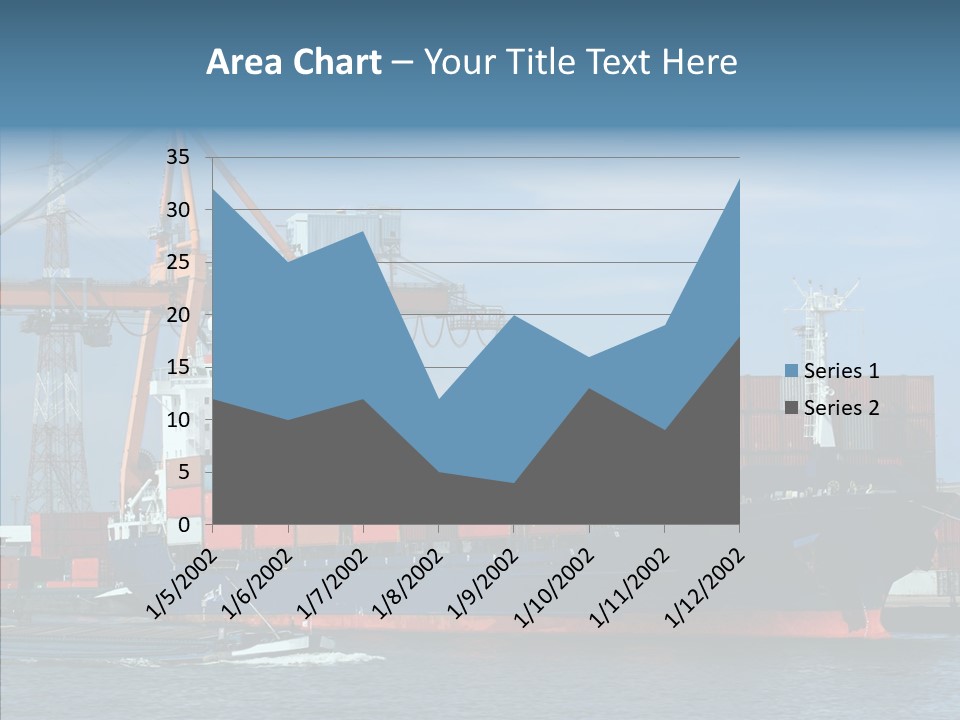 Trade Carrier Discharge PowerPoint Template